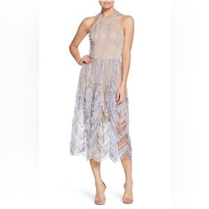 Dress the Population Dress light blue size M new with tags